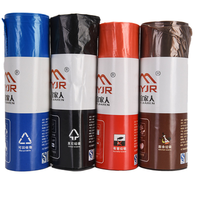 HDPE 素材の缶詰用 便利な使い捨て用 プラスチックのゴミ袋