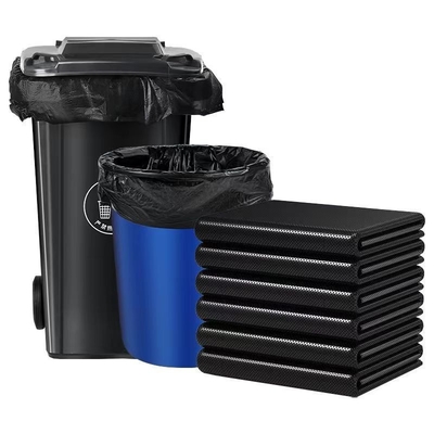浮雕表面処理 HDPE フラットポケットゴミ袋 商用ホテル用物件