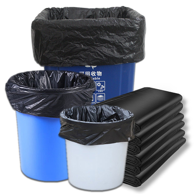 HDPE 請負業者のゴミ袋 超厚い黒いゴミ袋 ゴミ倉庫 庭作業