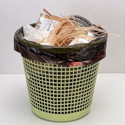 HDPE/LDPE/LLDPE素材のローリングの家用プラスチックゴミ袋