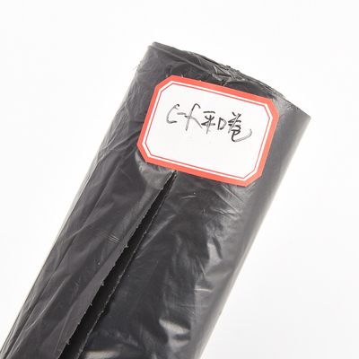 カスタマイズされたロゴ 家用キッチン 厚い使い捨て色 平口ゴミ袋