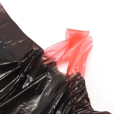 HDPE/LDPE/LLDPE素材のローリングの家用プラスチックゴミ袋