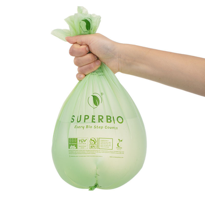 厚いゴミ袋 環境に優しい包装のためのカスタムロゴと厚さ