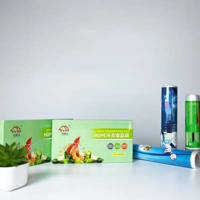 カスタマイズされた色 HDPE プラスチック食品包装袋 カスタマイズされた厚さのロールバッグ