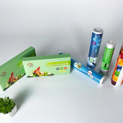 カスタマイズされた色 HDPE プラスチック食品包装袋 カスタマイズされた厚さのロールバッグ