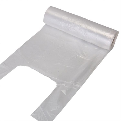 Tシャツハンドル HDPE/LDPE素材構造のためのロール上のプラスチックゴミ袋