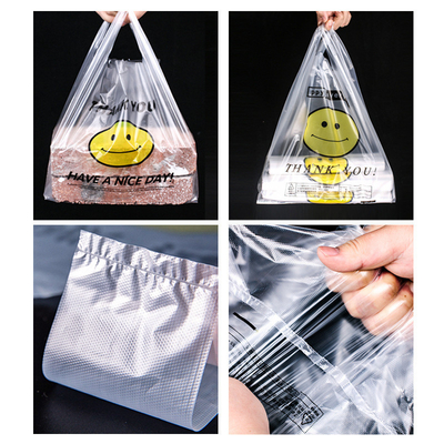 HDPE/LDPE/LLDPE素材のレストランのテイカー用プラスチック袋