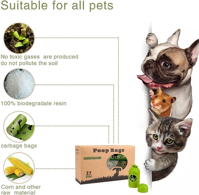 OEM受容 エコフレンドリーな生物分解性ペットバッグ 犬便廃棄物食品パッケージ