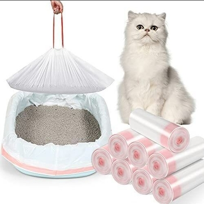 カスタマイズされた厚さ猫の糞袋 便利で可愛いペット廃棄物処分用品