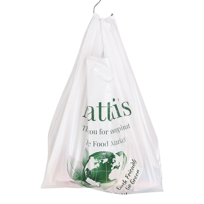家庭用 HDPE ドラッグストリング プラスチックバッグ レストランの外食やスーパーマーケットの買い物
