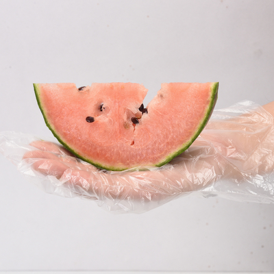 食品処理 オカシオン 選択 PE プラスチック HDPE 透明の使い捨て手袋