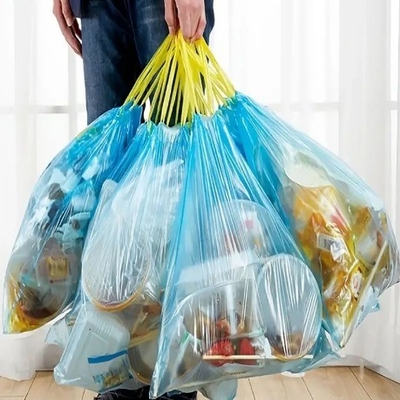 環境に優しい廃棄物管理のための緑色プラスチックゴミ袋缶詰
