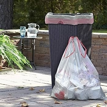 PE クリア キッチン 包装 塵箱 ゴミ箱 ゴミ袋 5-50 マイクロ 厚さ 環境に優しい