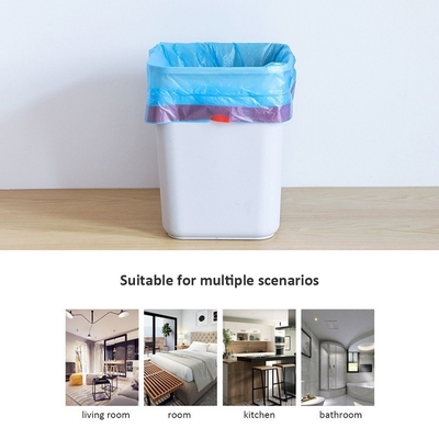 厚い大きなベスト ロープを引く 自動閉じる キッチン 家庭用プラスチックゴミ袋