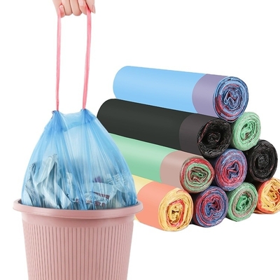 オーダーメイド ロゴ プラスチック 引き紐 ゴミ袋 ごみ袋 家事用
