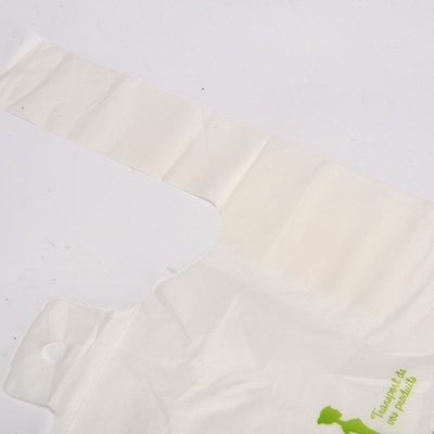 カスタムロゴ用 カラーパッケージング用 プラスチックTシャツ 生物分解性袋