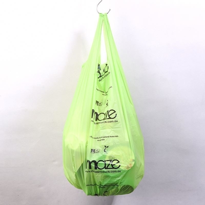 食品販売用 プラスチック製の生分解性ショッピングバッグ 果物