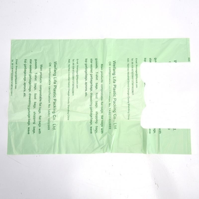 認証されたプラスチック 生物分解性 堆肥性 肥料袋 カスタム注文受付