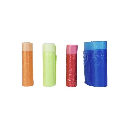 家庭用キッチン廃棄物処理用 HDPE 引線式ゴミ袋