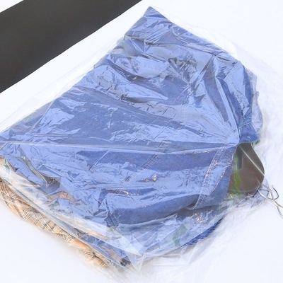 衣類袋 収納用 再利用可能 厚い PE 透明 粉末袋
