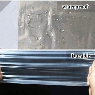 5.5-12.5ミクロン 厚さ 透明性のある使い捨て家具のためのテーブルプラスチック粉末カバー