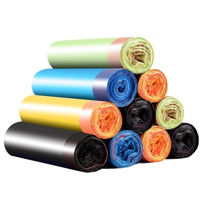 試料 HDPE/LDPE/LLDPE パーソナライズ ブラック プラスチック ゴミ袋 重荷 大ゴミ袋