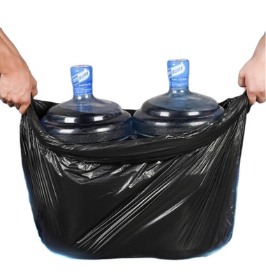 家庭用 工業用 カスタマイズされた使い捨てゴミ袋 重用 黒色プラスチックゴミ袋