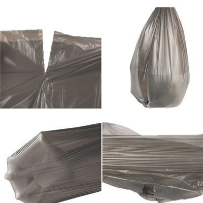 家庭用およびオフィス用廃棄物 HDPE/LDPE/LLDPE 厚い使い捨ての平口ゴミ袋