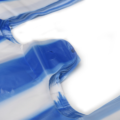 ビジネスショッピングニーズのためのパーソナライズされたHDPE LDPE LLDPETシャツ プラスチックショッピングバッグ