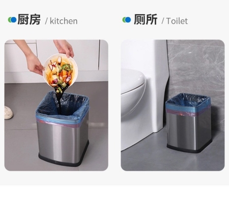 ハンドル 耐久性 便利 な デザイン の 家用 プラスチック 引線 式 ゴミ箱