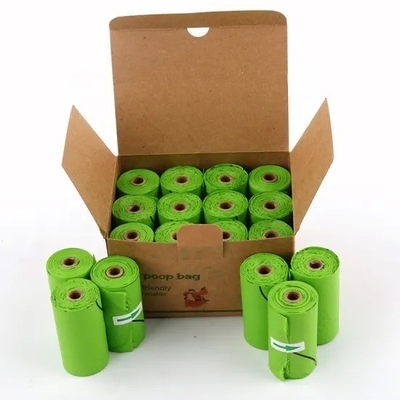 日常用品のための100%生物分解可能 コンポスト可能玉米粉末のプラスチックゴミ袋