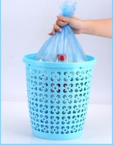 オーダーメイド13ガロンまたは他のサイズ スターシールゴミ袋 HDPE/LDPE/LLDPE 黒