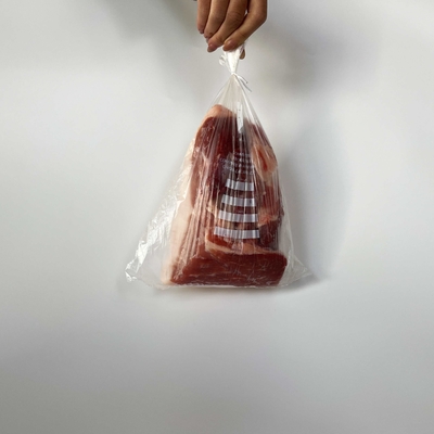 100% ヴァージン HDPE 野菜 果物 フラット バッグ ロール 厚さ 5〜50 マイク 散装 梱包
