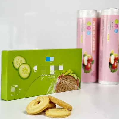 透明で新鮮な保護のために,ロール上の生物分解可能なPEプラスチック食品包装袋