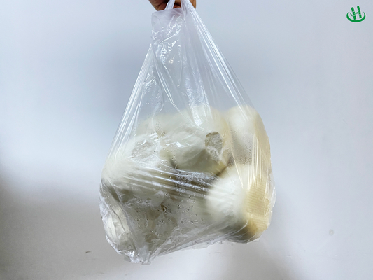 透明なHDPE袋 野菜用 破裂耐性HDPE/LDPE/LLDPE スーパーマーケット用 プラスチック袋 ロール