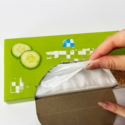 透明なHDPE袋 野菜用 破裂耐性HDPE/LDPE/LLDPE スーパーマーケット用 プラスチック袋 ロール