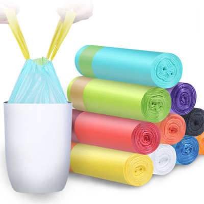 家具とオフィス 掃除 OK コンポスト 認証されたHDPE 引糸 ゴミ袋 ロール