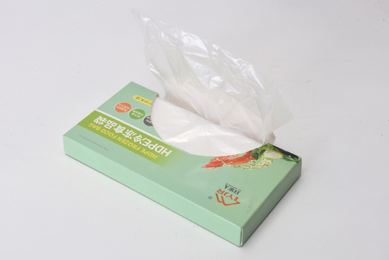 証明書OK 堆肥 生物分解性HDPEプラスチックロールバッグ 新鮮性保護