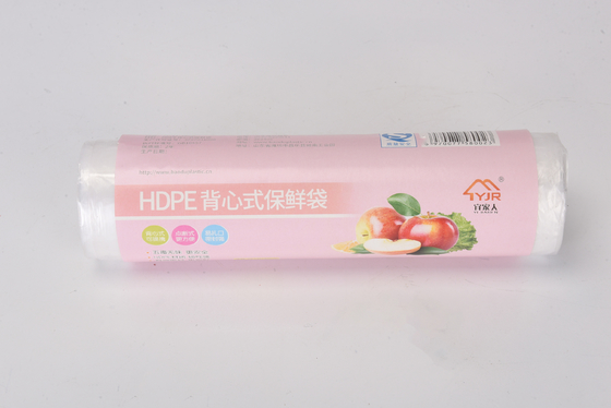 証明書OK 堆肥 生物分解性HDPEプラスチックロールバッグ 新鮮性保護