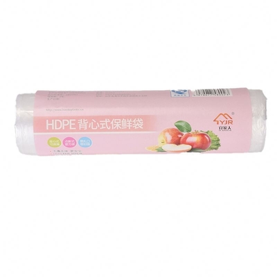 家用食品級新鮮性保護用 ロール付きのベージュ透明プラスチック袋