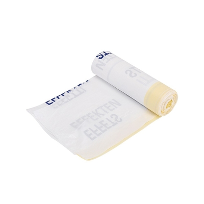 HDPE LDPE MDPE スクエアボトムバッグ オフィス家用 ポータブル 自動閉塞 引き弦 プラスチックバッグ