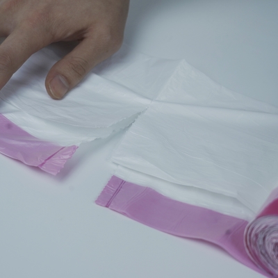 トラストリングバッグ ゴミ廃棄物 HDPE ゴミプラスチックバッグ カスタムパッケージ