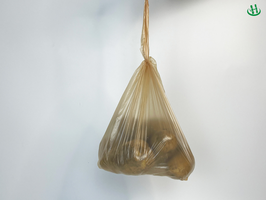 果物や野菜のための透気孔付き袋 白い透明な厚いプラスチック袋