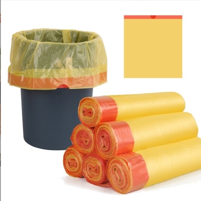HDPE/LDPE/LLDPE/MDPE 引糸ゴミ袋 キッチン リビング トイレ 個別化