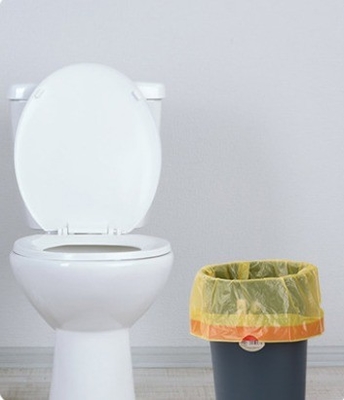 HDPE/LDPE/LLDPE/MDPE 引糸ゴミ袋 キッチン リビング トイレ 個別化