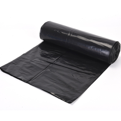 38X50 黒ゴミミリ 個別折りたたみ Hdpe プラスチックゴミ袋 B2B 購入