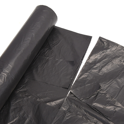 38X50 黒ゴミミリ 個別折りたたみ Hdpe プラスチックゴミ袋 B2B 購入