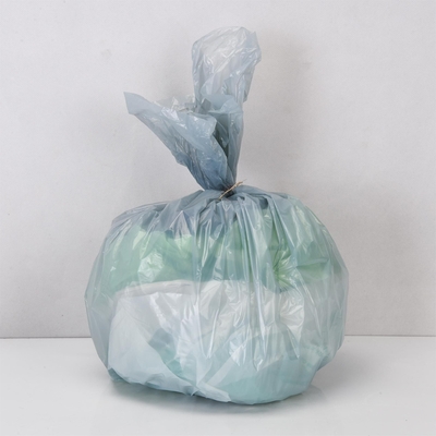オフセット印刷 表面処理 ベージュ色のゴミ箱用のロール上のLDPEプラスチックゴミ袋
