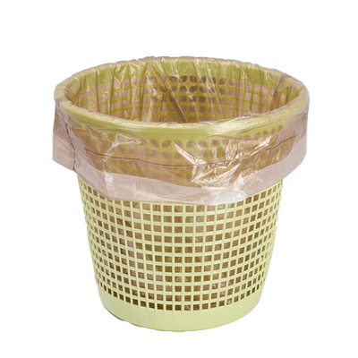 HDPE プラスチック製 引き継ぎ用ロープ付きゴミ袋 オーダーメイド受付