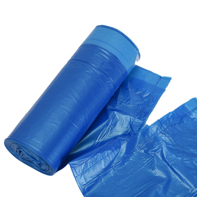 HDPE プラスチック製 引き継ぎ用ロープ付きゴミ袋 オーダーメイド受付